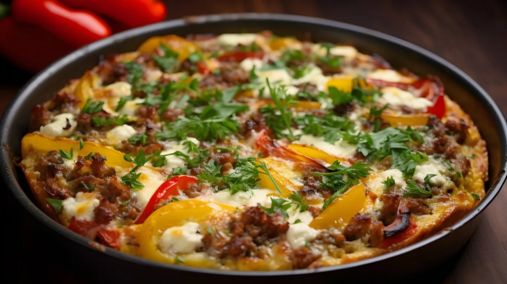 Dieser griechische Reisauflauf mit Feta und Hackfleisch schmeckt nach Urlaub