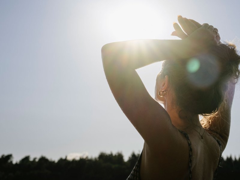 Sonne Frau