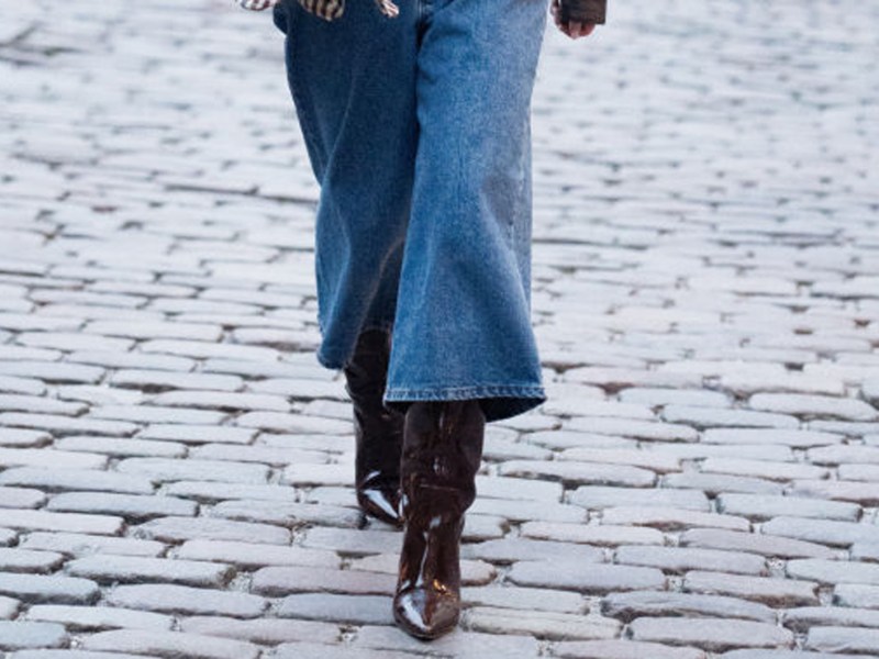 Streetstyle in Kopenhagen: Frau str&auml;gt Culotte
